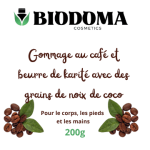 Gommage Café & Beurre de Karité مقشر طبيعي بالقهوة و زبدة الشيا