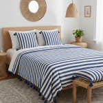 غطاء سرير بالوان طبيعية