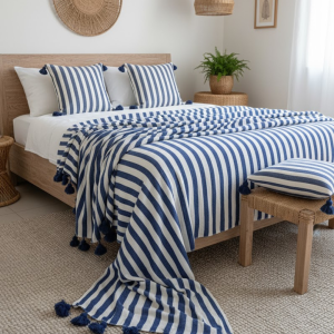 غطاء سرير بالوان طبيعية