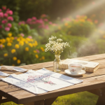 Tote bag brodé à la main ** حقيبة توطباك قماشية بتطريز يدوي فاخر