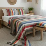 غطاء سرير بالوان طبيعية