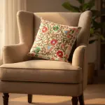 مخدة بالطرز الرباطي الهماوي