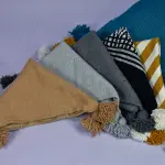 وسائد "الأصالة المنسوجة" – دفء الدرازة المغربية بلمسة عصرية