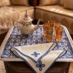 أجمل موديلات كاش بلاطو بالطرز الرباطي ** Les plus beaux modèles de cache-plateau en broderie Rbati