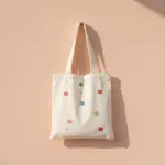 Tote bag brodé à la main ** حقيبة توطباك قماشية بتطريز يدوي فاخر