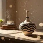 petite calebasse avec une décoration gâyée ** قريعة صغيرة بزواق غايو