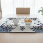 كاش بلاطو مطروز بالفاسي